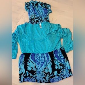 Large Scoop Neck Floor Length Maxi Dress